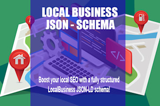 implement localbusiness json ld schema for better local SEO
