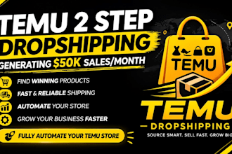 upload dropshipng producat and manage your temu store