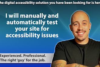 test your site for accessibility issues
