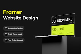 do framer website design, figma to framer