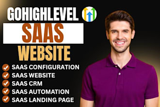 build and manage gohighlevel saas white label saas website saas crm automation