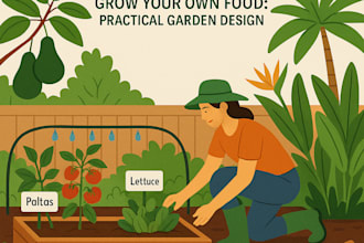 grow food custom garden planning
