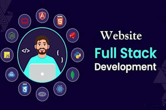 build or rebuild website, website development as full stack web developer