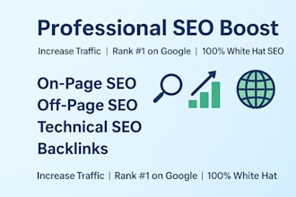 professional SEO boost service