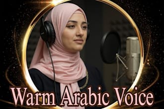record an arabic female voice for stories and meditations