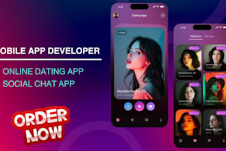 develop social media app dating app social chat app