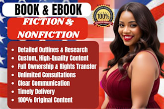 ghostwrite high quality book ebook fiction nonfiction book marketing  amazon ads