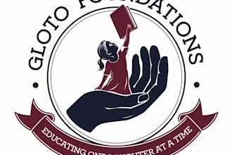 design a classic empowering logo for your one daughter education initiative