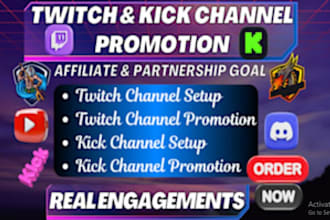 promote your twitch channel organically twitch partner twitch affiliate