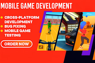 do unity 2d game, develop 2d multiplayer game, unity video game development