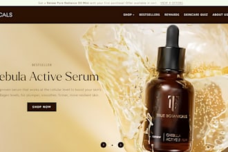 skincare shopify store skincare website beauty website skincare shopify