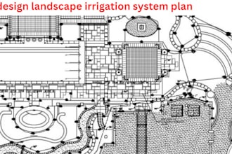 design irrigation system and landscaping for all type of systems