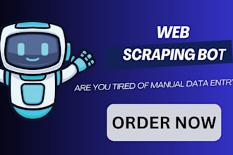 develop autopilot website bot, product alert bot, webscraper