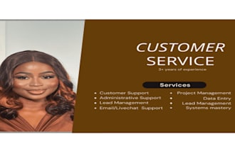 be your full time customer support
