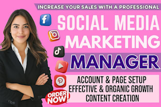 manage and grow your facebook, instagram, and tiktok with viral strategies