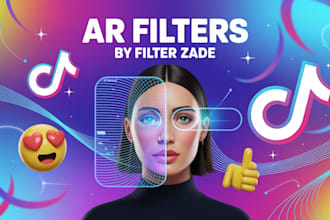 create viral snapchat and tiktok filters lenses and ar effects using lens studio