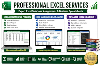 do urgent ms excel ,ms word assignments, powerpoint projects and modules