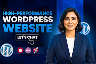 develop high performance wordpress website for your business