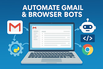 set up gmail API automation and browser bots
