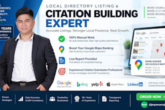 do manual citation building for your business