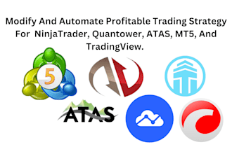 automate profitable ninjatrader 8, ctrader, quantower, and tradingview strategy