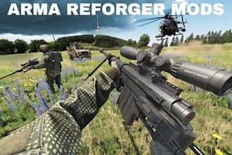 build a full arma reforger or arma 3 server with mods
