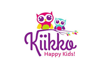 design best quality classic childcare logo