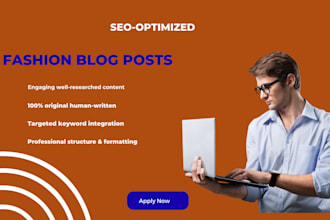 write lifestyle, fashion, and skin care blog articles
