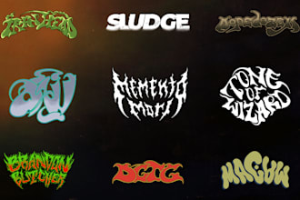 do design fonts and typography for your band and merch