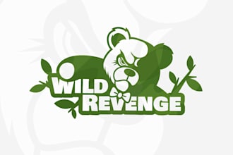 do modern execlusive panda logo design