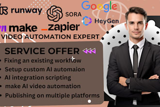 n8n video automation n8n podcast ugc n8n male ugc,heygen ugc ai video automation