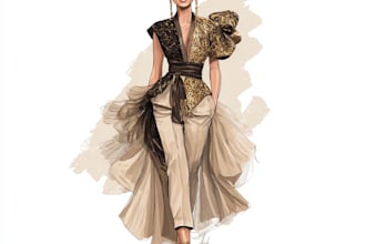 make women fashion design sketches or fashion illustrations