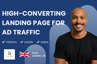 design and build wordpress landing page for your ads