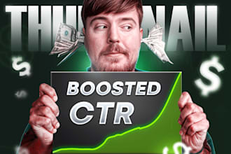 design clickbait youtube thumbnails