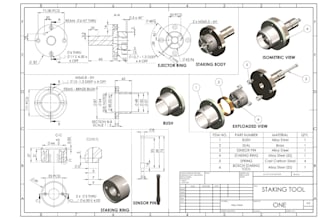 create 2d and 3d mechanical drawings and models