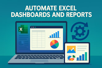 automate excel dashboards and reports