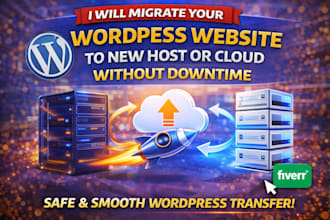 migrate your wordpress website to a new host or cloud without downtime