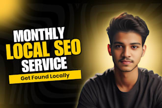 do complete monthly local SEO service to rank locally