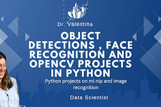 do python projects on ml nlp and image recognition