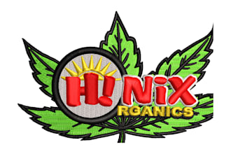 embroidery digitizing, convert to dst, pes, jef, xxx, in 1hr