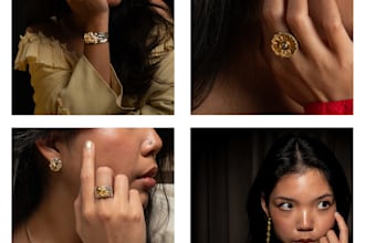 high quality jewellery photography with models for online store listings