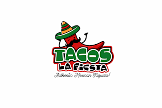 design a custom mascot logo for your mexican food or taco restaurant