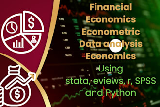 do financial economics, economics writing econometrics by r, stata, eview python