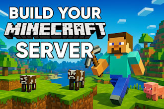 build a minecraft server for you