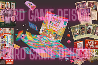 do card game design table top board game playing card board game art rule book
