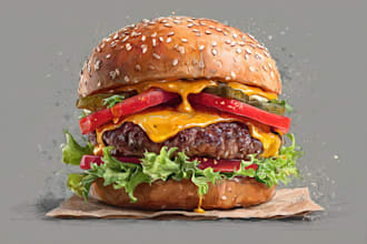 do food and drink illustration