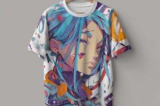 make a tshirt design vintage streetwear design