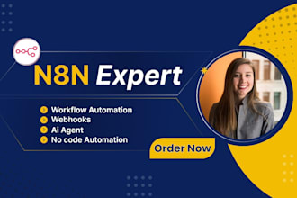 build advanced n8n automation using n8n workflow ai agent and n8n rag