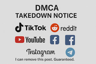 takedown notice to remove harassing defaming copyright infringement under dmca