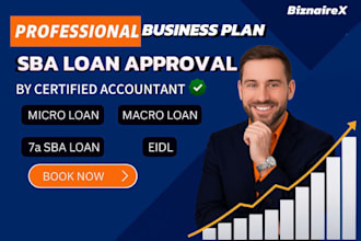 prepare an sba business plan for sba loan approval